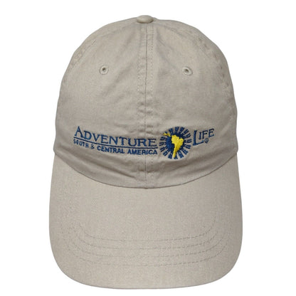 Adventure Life South & Central America Slideback Hat Tan One Size Adjustable