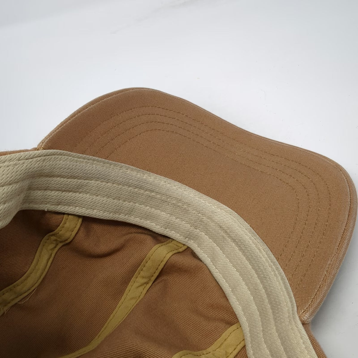 Duluth Trading Co Baseball Cap Brown L Cotton Stretch Slideback 5 Panel Hat