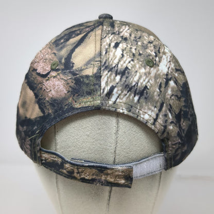 Fastenal Baseball Cap Brown One Size Camo Industrial Workwear Patch Hat