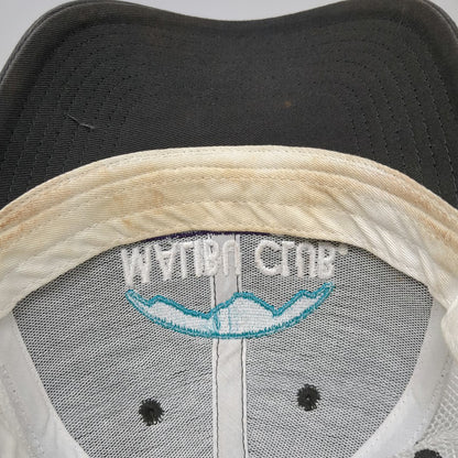 Ouray Trucker Hat Gray One Size Young Life Malibu Club Mountain Snapback Mesh