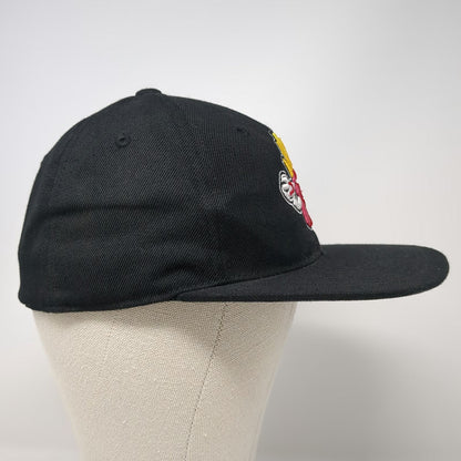 Zephyr Baseball Cap Black 7 1/8 Fitted Embroidered Fry Mascot Papas Fritas Hat