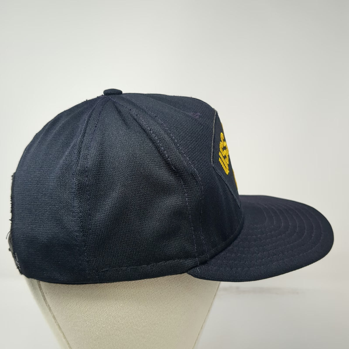 AJD Snapback Blue Hat L USS Vulcan AR-5 Navy Ship Military Embroidered Patch