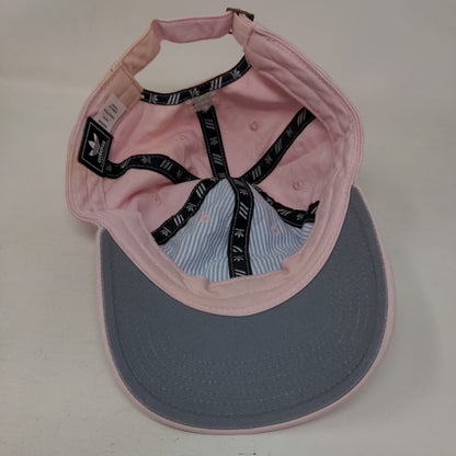 Adidas Slideback Hat Pink OSFM Adjustable Embroidered Vented Holes 6 Panel