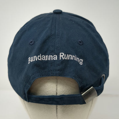 Asics Baseball Cap Blue One Size Slideback Bandanna Running Embroidered Hat