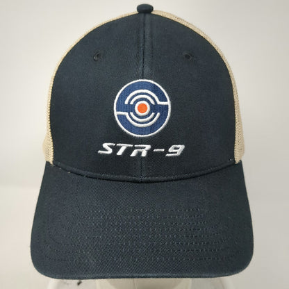 Stoeger STR-9 Trucker Hat Black One Size Mesh Back Snapback Every Day Tough