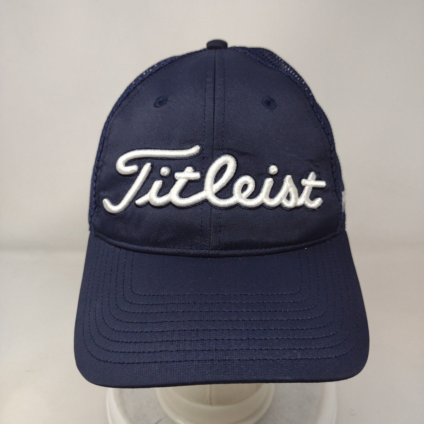 Titleist FJ Pro V1 Snapback Trucker Hat Blue One Size Embroidered 6 Panel