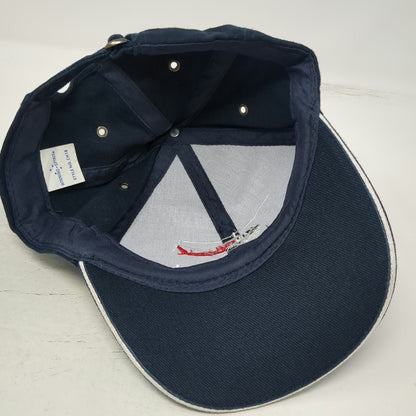 Winning Spirit Baseball Cap Blue One Size Helicopter Kestrel Aviation Logo Hat