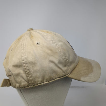 adidas Baseball Cap Beige 2000 USA Olympic Team Sydney Strapback Hat Vintage