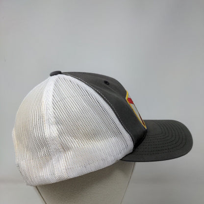 Skinny Water Culture Florida Snapback Mesh Back Trucker Hat Gray One Size
