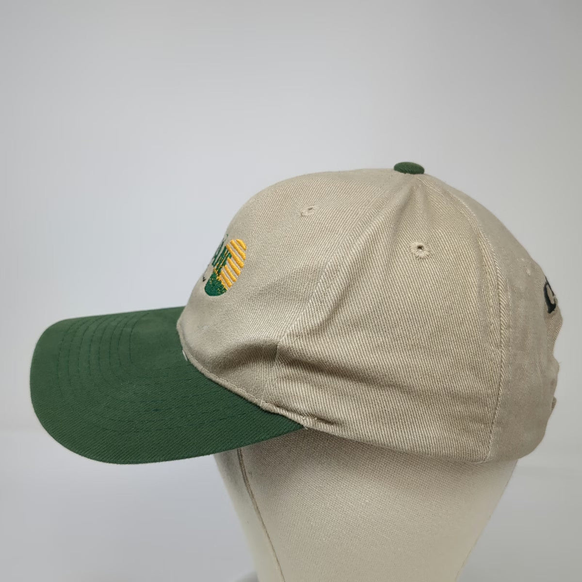 Cobra Caps Baseball Cap Beige Green One Size Strapback Sustane Lesco Hat