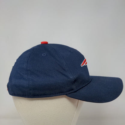 NFL Team Apparel Boy's Snapback Hat Blue OSFM Embroidered New England Patriots