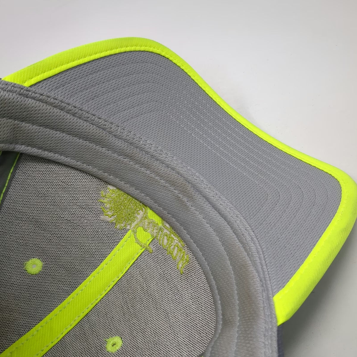 Imperial Baseball Cap Gray Yellow One Size Strapback Sawgrass Golf Hat Graphic