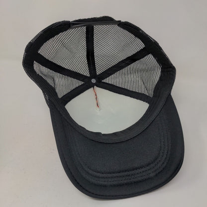 Unbranded Mens Snapback Mesh Back Hat Black Adjustable Graphic Flag Tiger Stripe