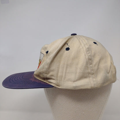 The Alamo Snapback Hat Multi OSFA Embroidered Colorblock 6 Panel