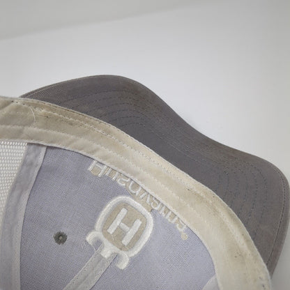 Husqvarna Snapback Mesh Back Trucker Hat Gray One Size Colorblock