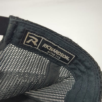 Richardson Trucker Hat Black One Size Snapback AE Racing Always Evolving Mesh