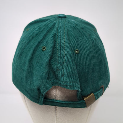 Soaring To Serenity Slideback Hat Green One Size Adjustable Embroidered
