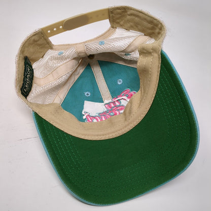 Fly Girl Snapback Mesh Back Trucker Hat Blue One Size 6 Panel Legacy