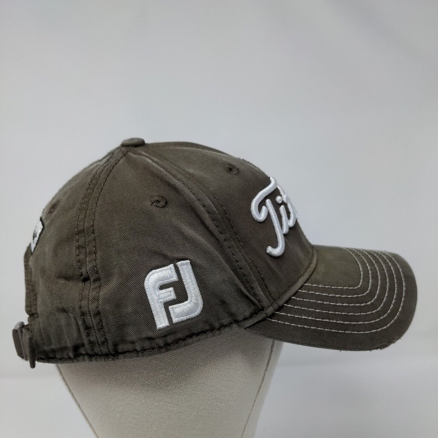 Titleist #1 Slideback Hat Brown OSFA Adjustable Embroidered New Era