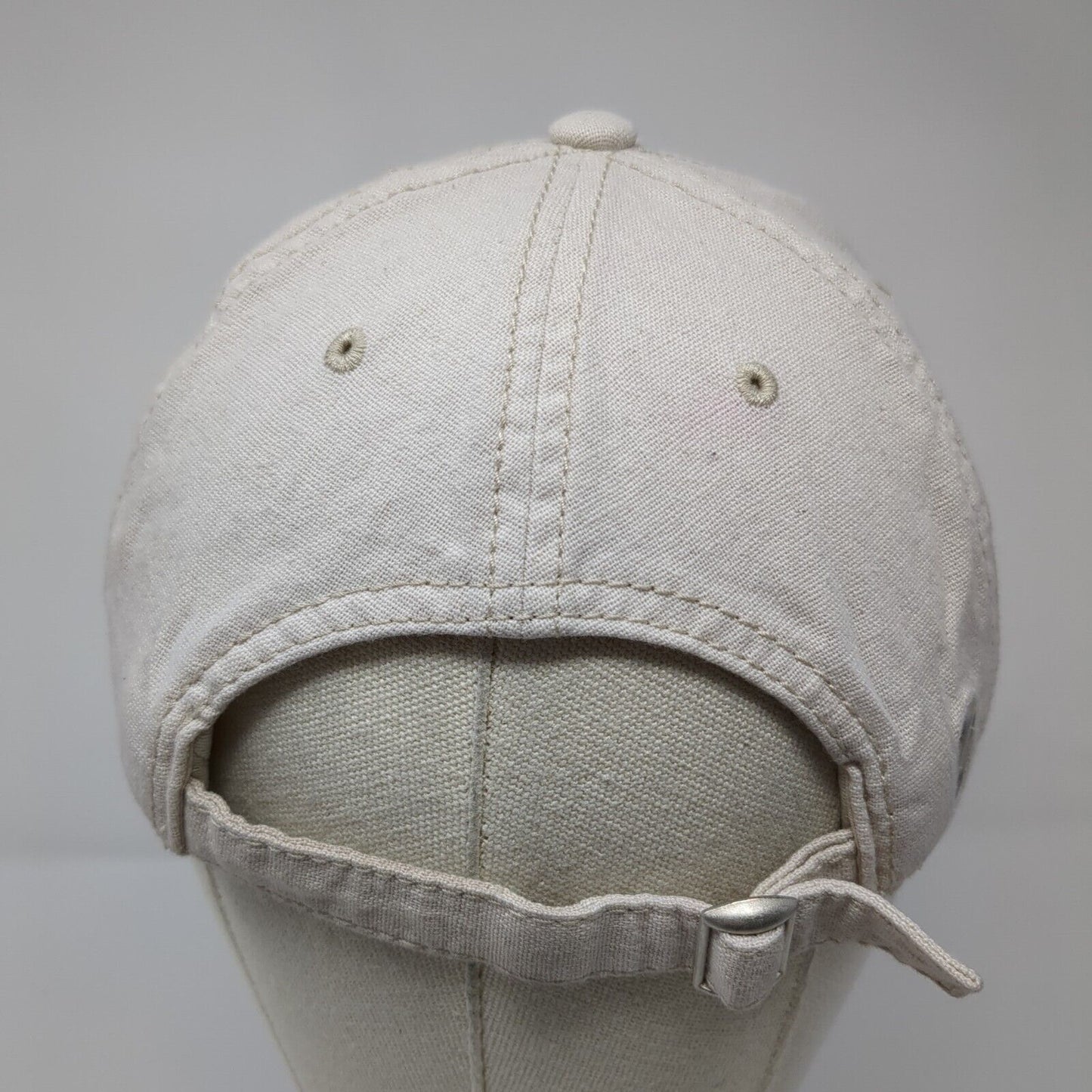 Unbranded Slideback Hat Tan OSFA Adjustable Blank Solid 6 Panel