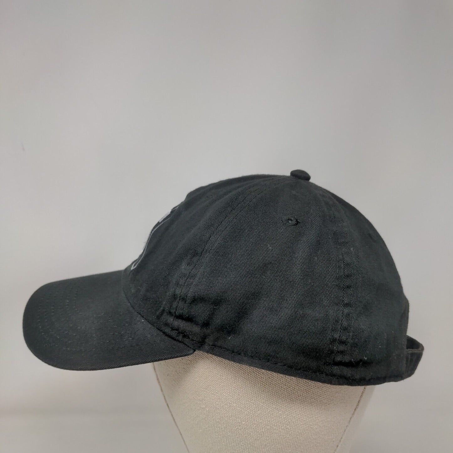 Suforia Slideback Hat Black OSFA Embroidered Logo Adjustable Newhattan