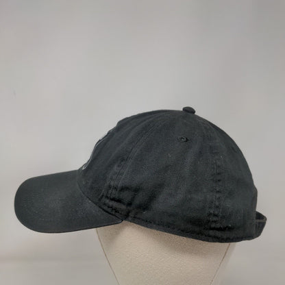 Suforia Slideback Hat Black OSFA Embroidered Logo Adjustable Newhattan