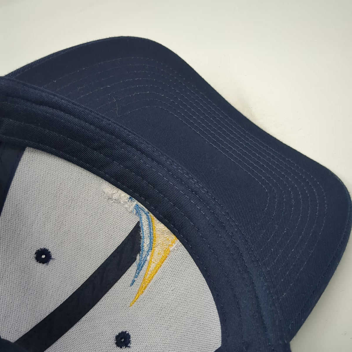 Port Authority Baseball Cap Blue One Size City of Oak Harbor Hat Slideback