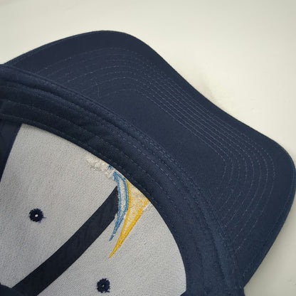 Port Authority Baseball Cap Blue One Size City of Oak Harbor Hat Slideback