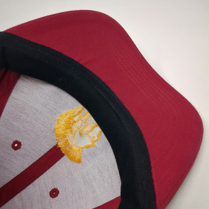 USC Trojans NCAA Team Red Cap L Flex Fit Band Embroidered Helmet Graphic Hat