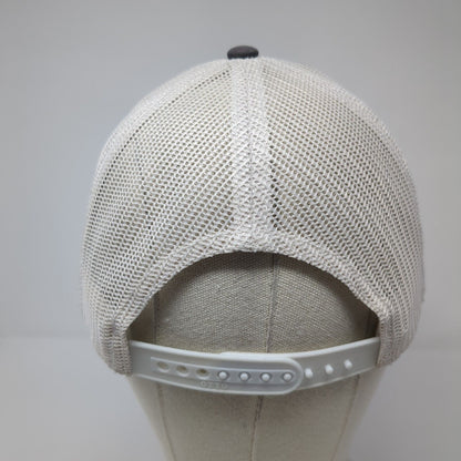 Signature Building & Carport Snapback Trucker Hat Gray OS Adjustable Mesh Otto