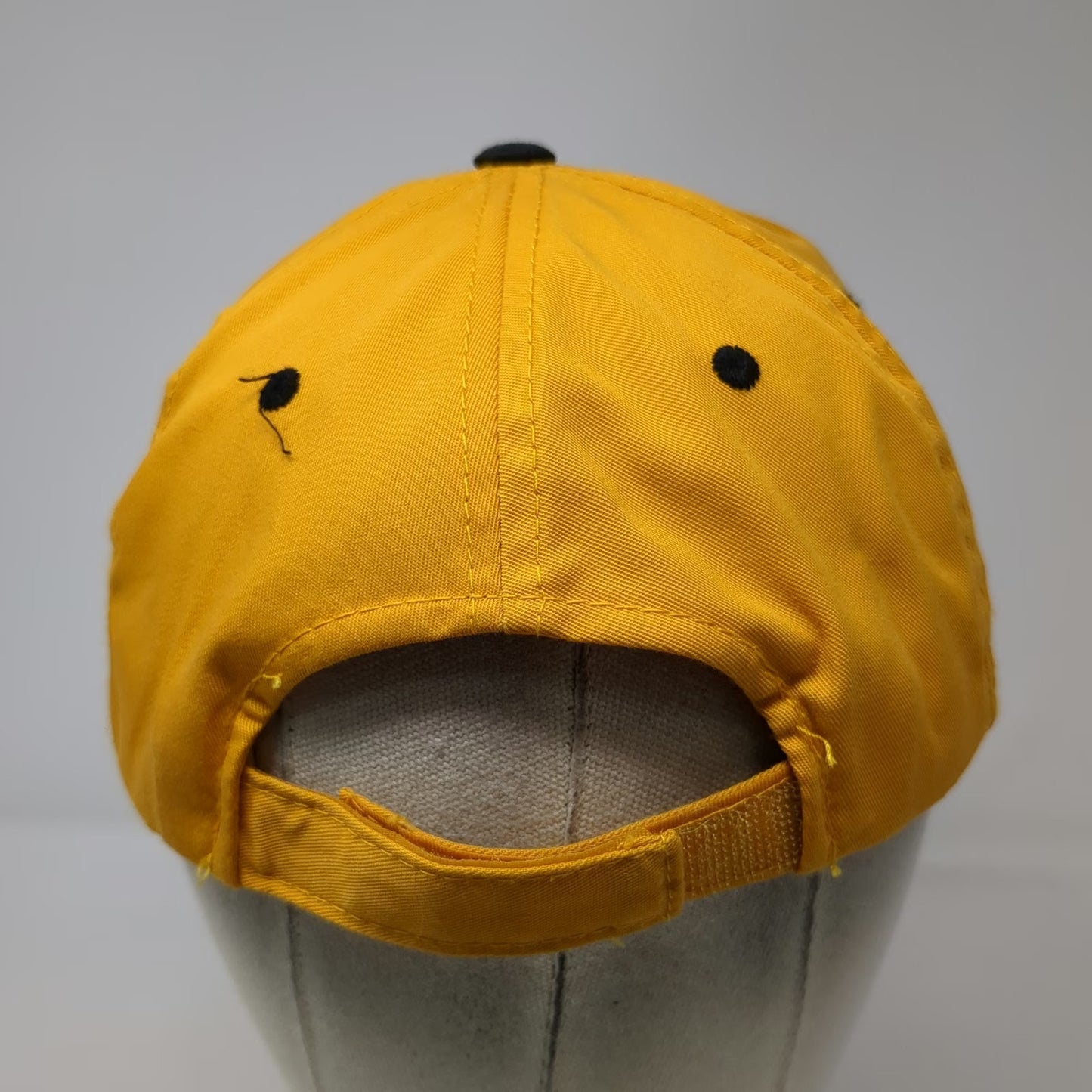 Pittsburgh Pirates MLB OC Sports Baseball Cap Yellow Black OSFM Strapback Hat