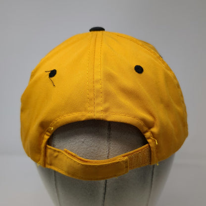 Pittsburgh Pirates MLB OC Sports Baseball Cap Yellow Black OSFM Strapback Hat