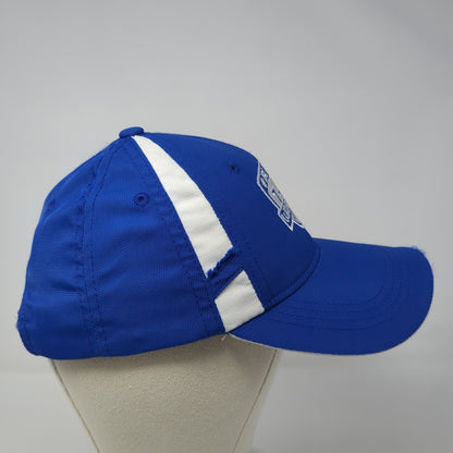 Blue Warriors Fitted Trucker Hat Blue One Size Embroidered Mesh Back New Era