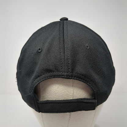 Liv Strapback Hat Black One Size Adjustable Embroidered Otto 6 Panel