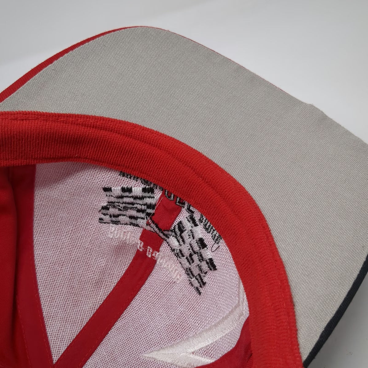 Kati Baseball Cap Red Black One Size Boole Babbage Kickoff 99 Checkered Flag Hat