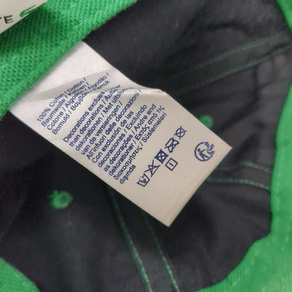 Supreme Lacoste L!ve Green Baseball Cap Hat Zipper Pocket Strapback Cotton