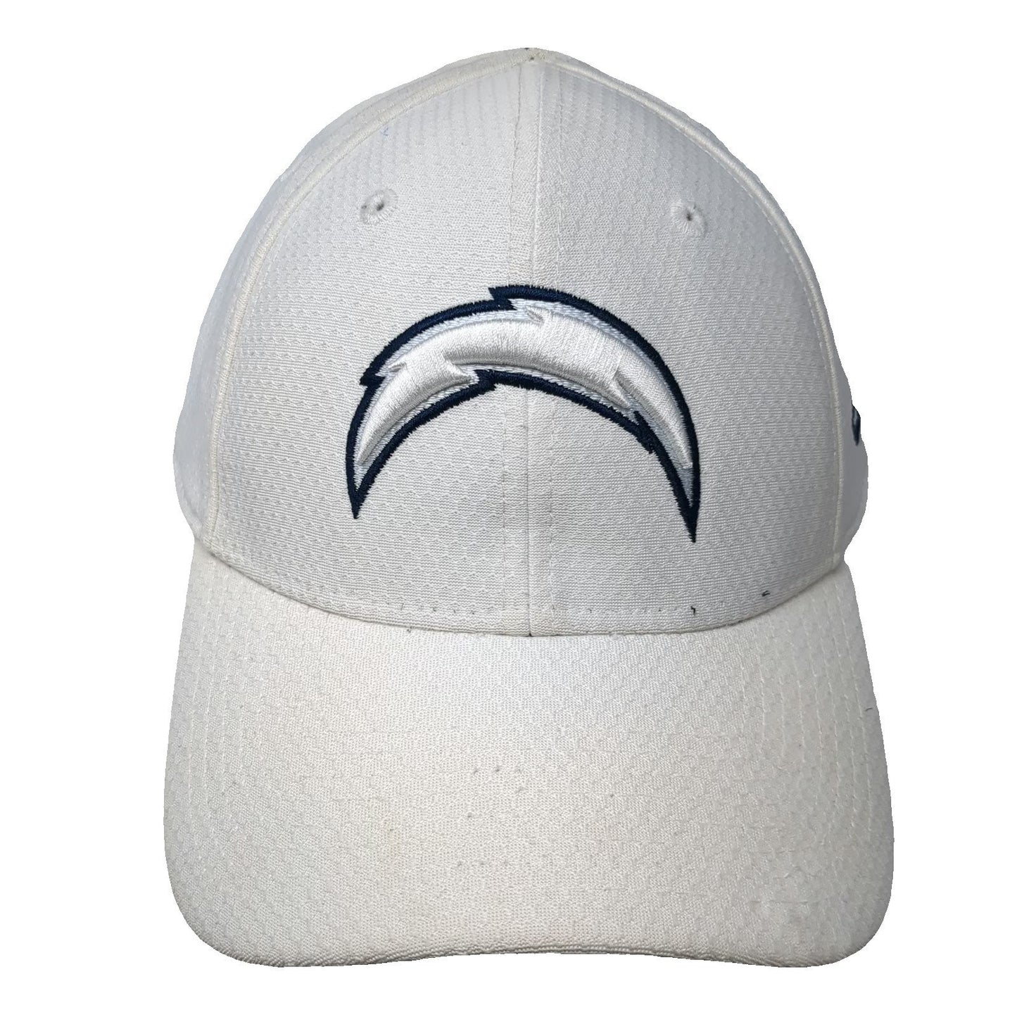 New Era Los Angeles Chargers NFL White XL Cap 100th Anniversary Patch 39THIRTY