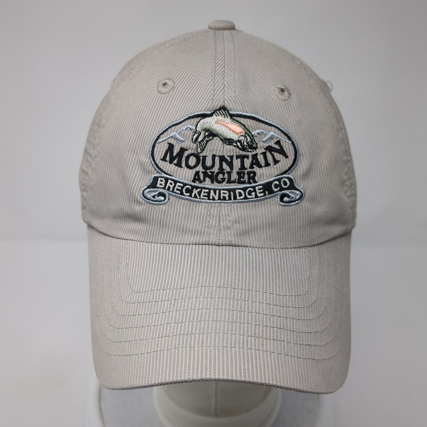 Mountain Angler Breckenridge CO Slideback Hat Tan One Size Imperial