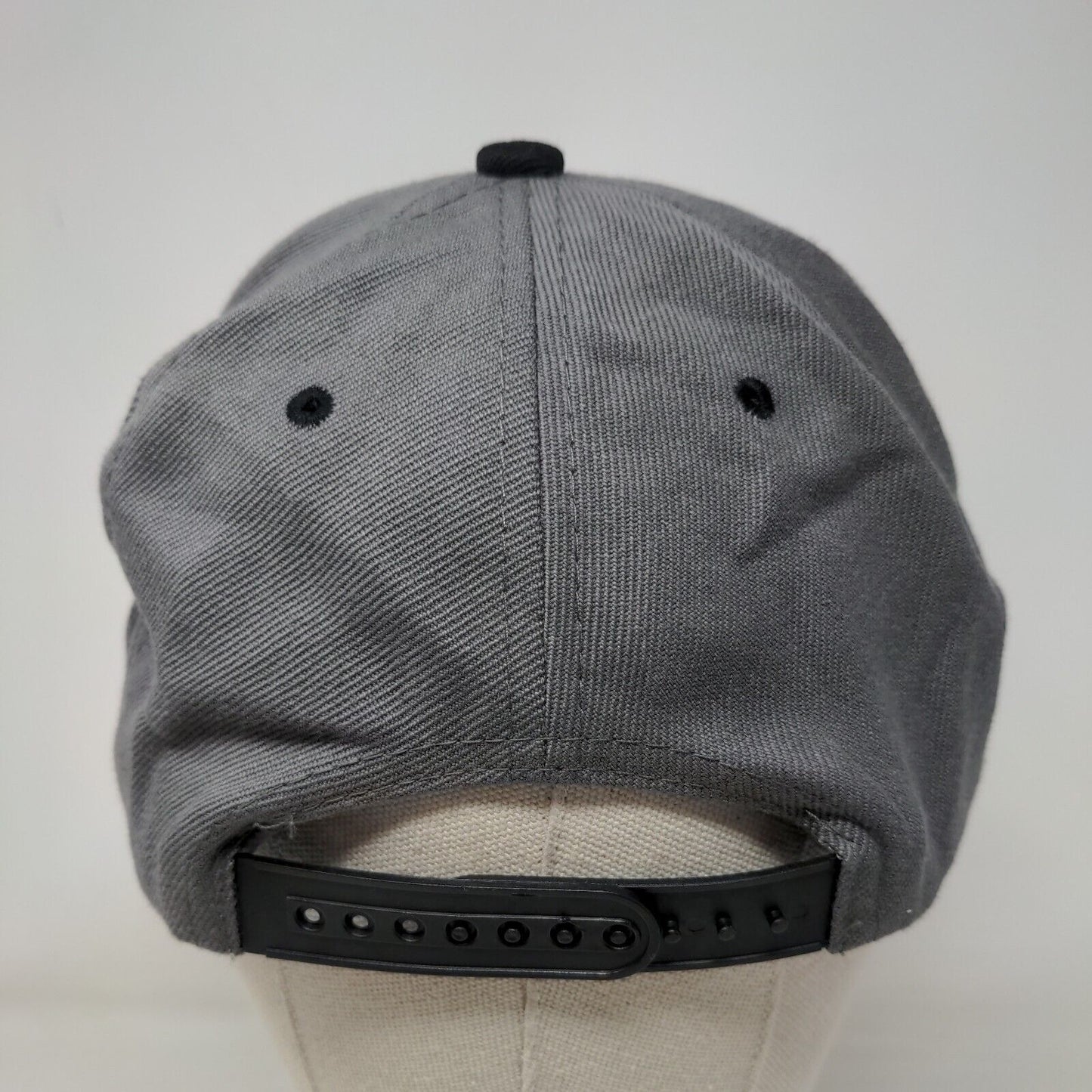 San Diego Snapback Hat Gray One Size Embroidered Adjustable Colorblock