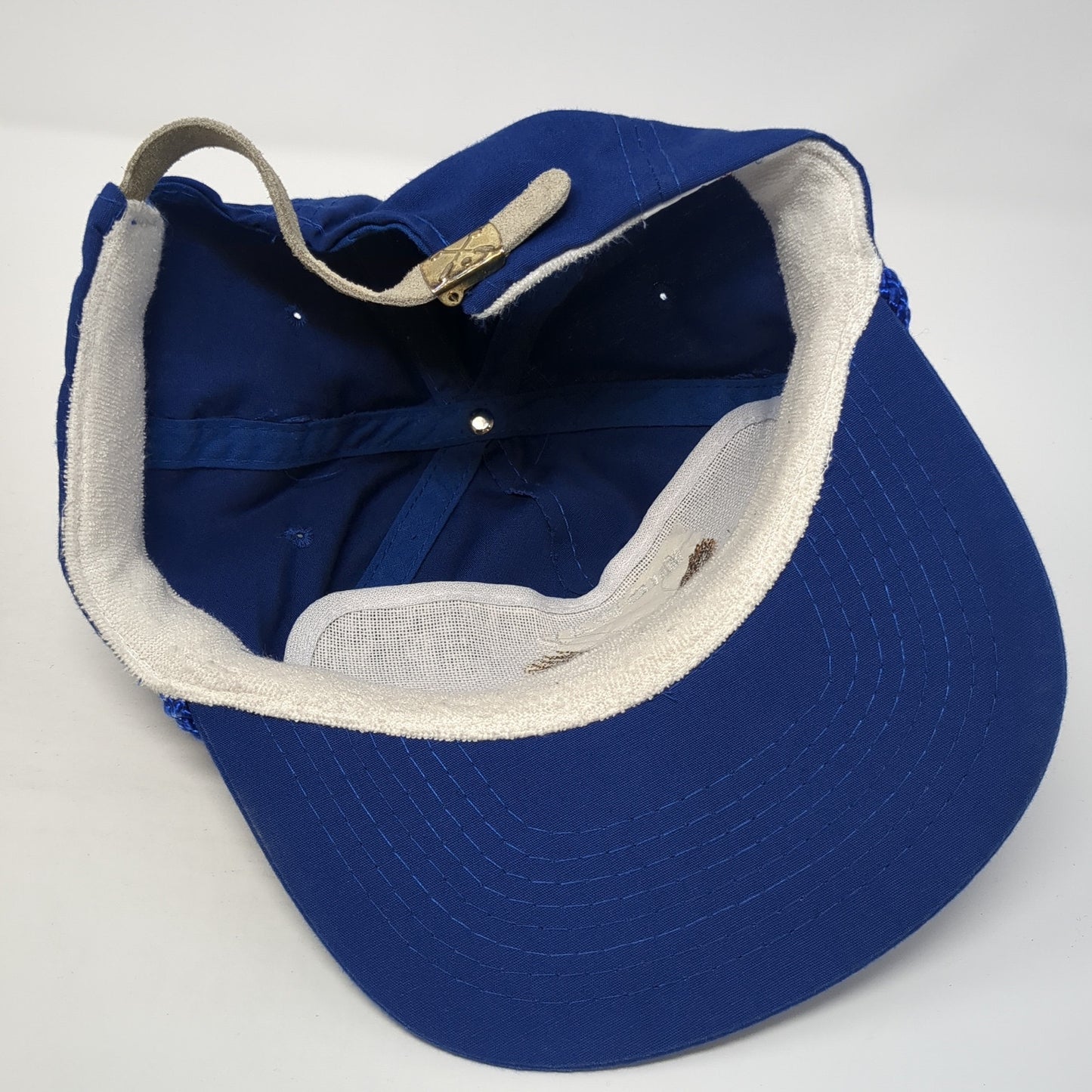 Midway Slideback Baseball Cap Blue OS Adjustable Embroidered Rope Designer Pro