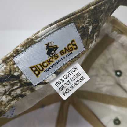 Buck's Bags Baseball Cap Green One Size Realtree Camo Come And Take It Idaho Hat