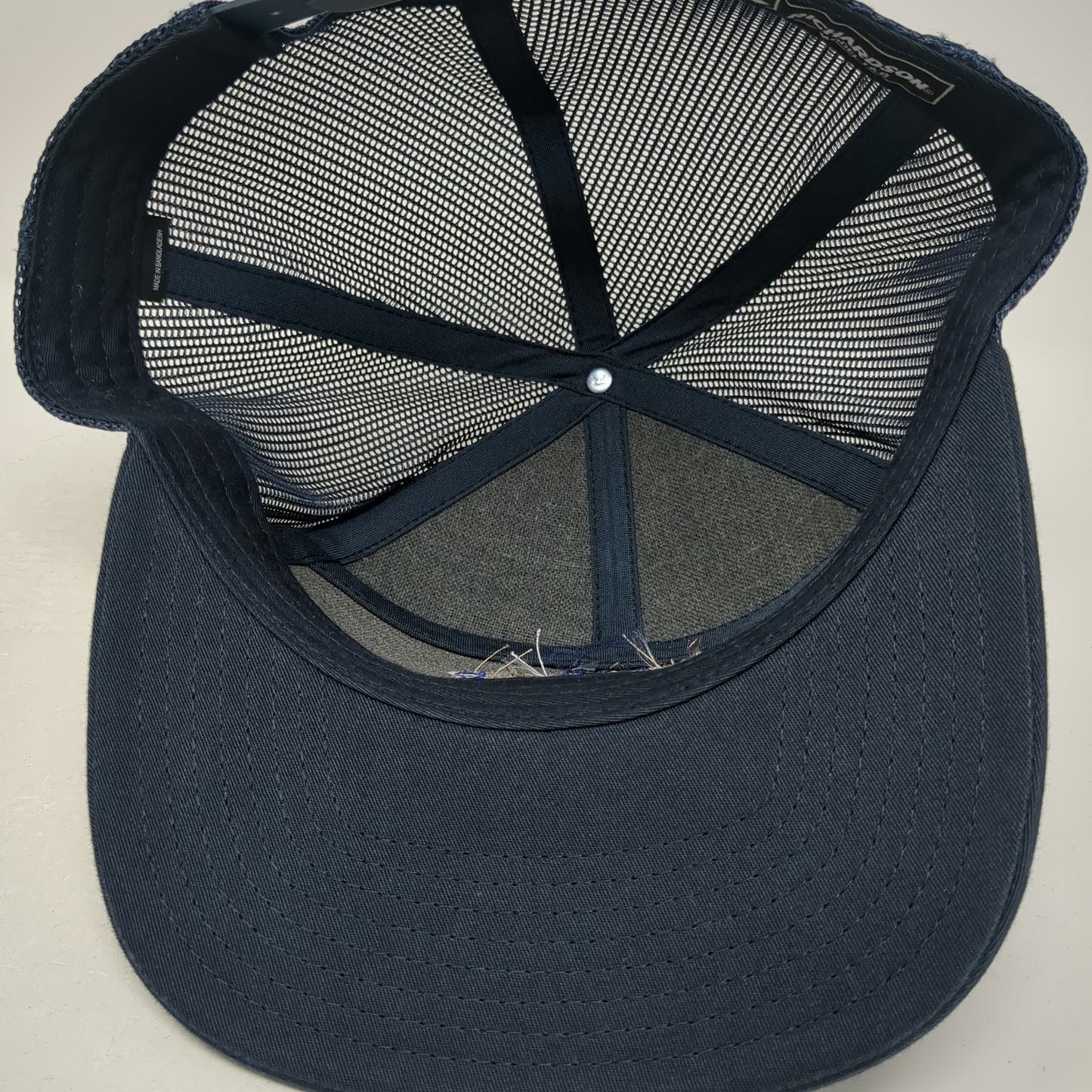 Richardson 5 Panel Blue One Size Hat Peregrine Squadron Boise Idaho Flat Bill