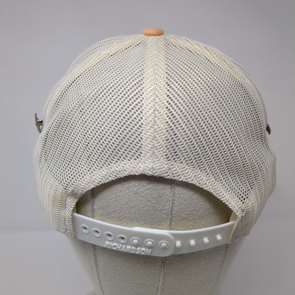 Idaho Snapback Trucker Hat Orange M/L Adjustable Embroidered Mesh Richardson