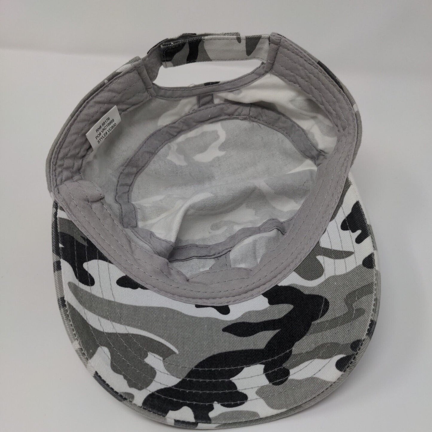 Wild River Adventures Strapback Cadet Army Cap Hat Camo One Size