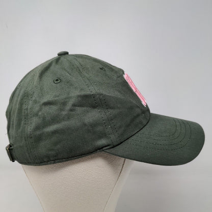 '47 Brand Women's Slideback Hat Green Adjustable Embroidered Boston Red Sox Logo