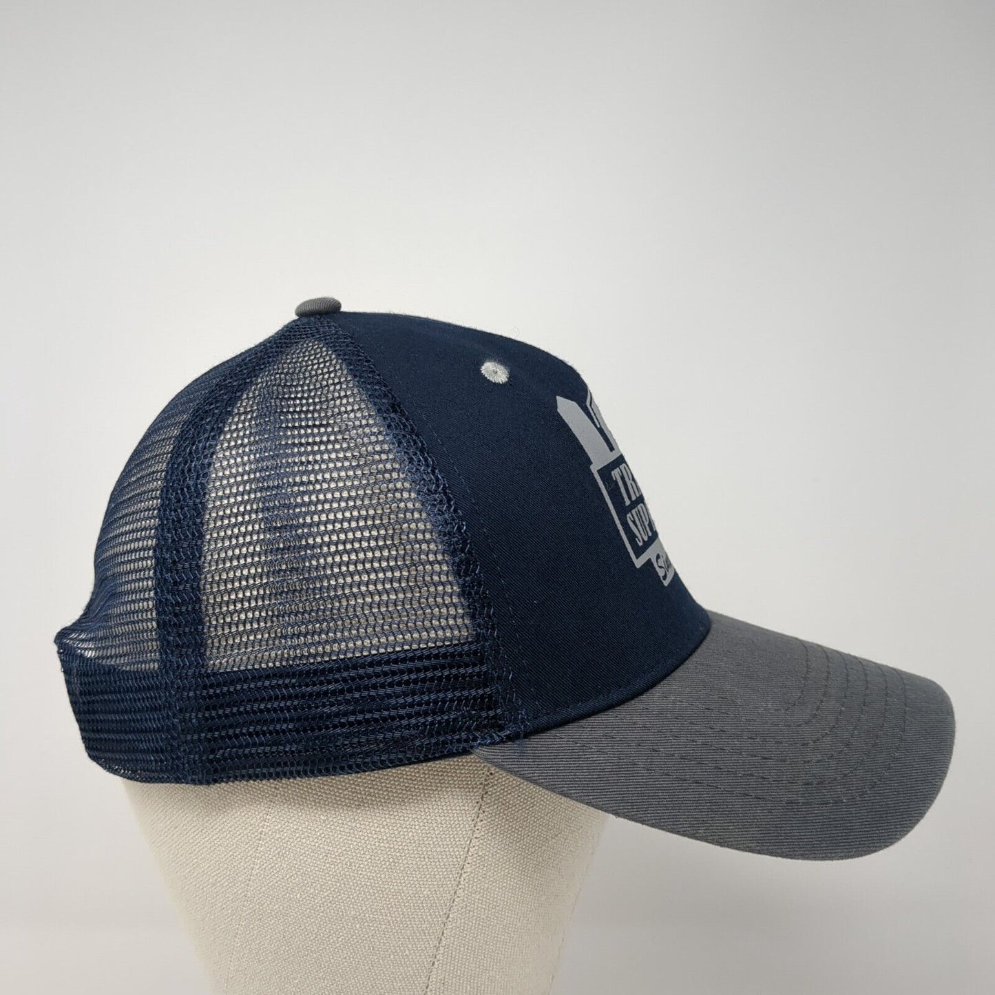 Tractor Supply Co Since 1938 Snapback Trucker Hat Blue OS Adjustable Mesh Back