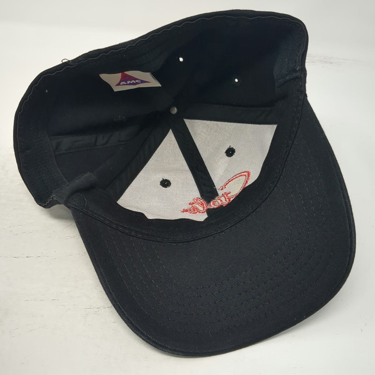 AMC Stoli Stolichnaya Russian Vodka Hat Black Baseball Cap One Size Fitted