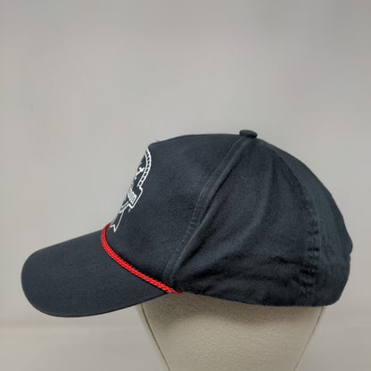 Pabst Blue Ribbon Beer Snapback Rope Hat Blue OSFM Solid Outdoor Cap