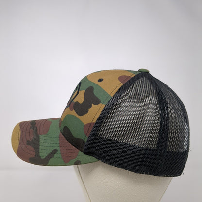 The Classics Yupoong Snapback Trucker Hat Camouflage OS Adjustable Mesh Back