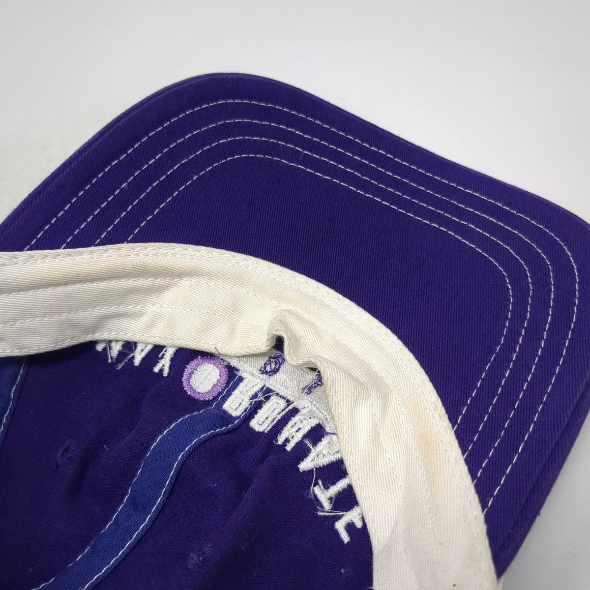 Richardson Trucker Hat Purple One Size Max Ordinate Academy Mesh Snapback Logo